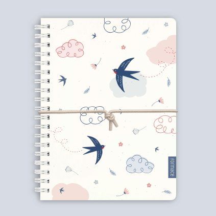 tydenni diar vlastovky formace design